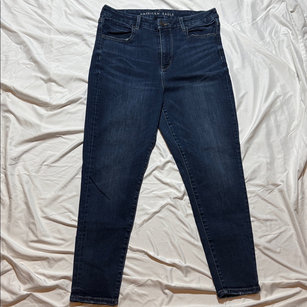 American Eagle Outfitters Curvy High Rise Dark Wash Jeggings